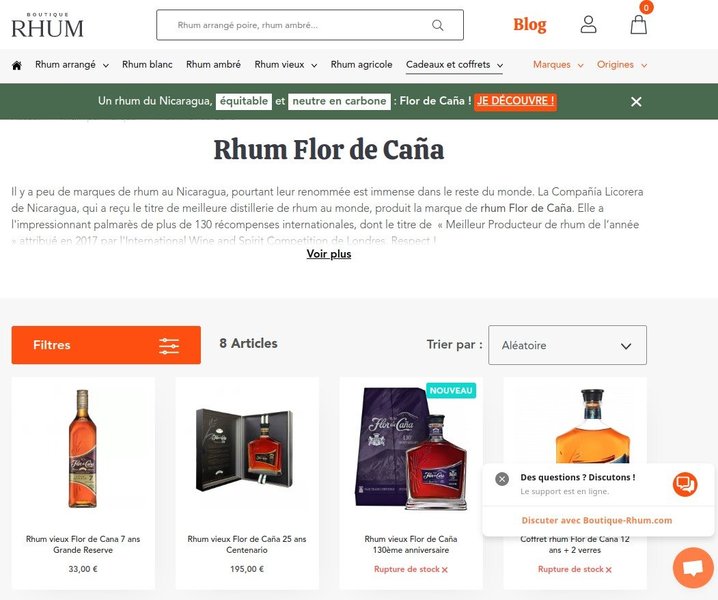 Boutique Rhum