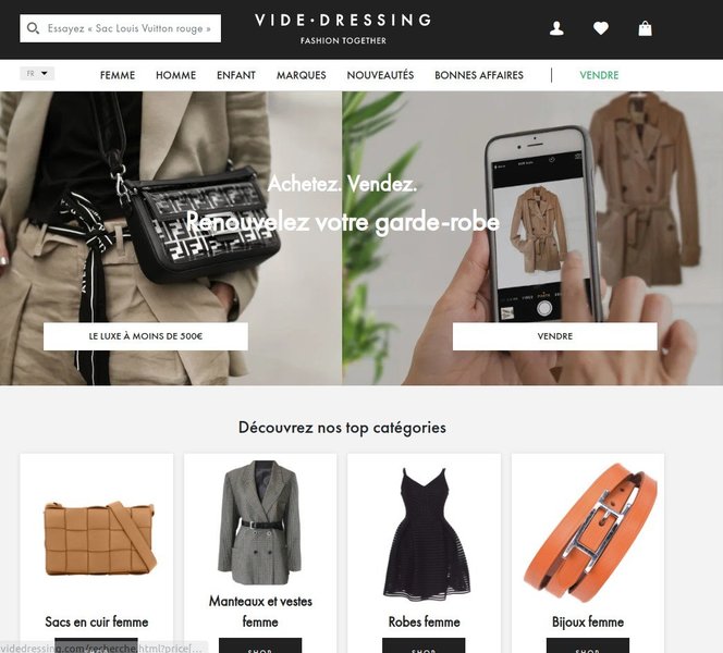 Vide dressing